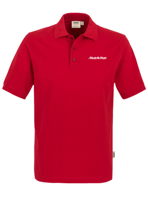 Herren Poloshirt Mikralinar Rot